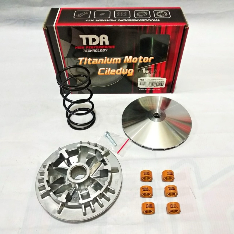 PULLEY SET TDR PER CVT + ROLLER NMAX 155 AEROX 155