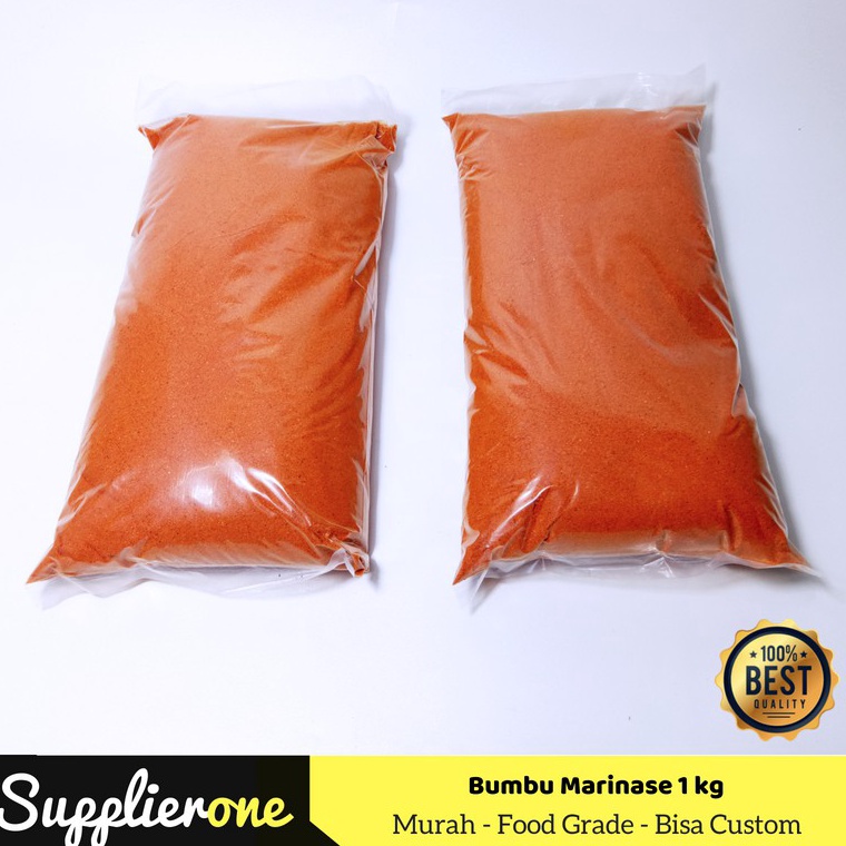 

[EM084] Bumbu Marinasi 1 kg hot Spicy , Bumbu Ayam Fried Chicken, Tepung Bumbu Marinase, Tepung premix ➚COD