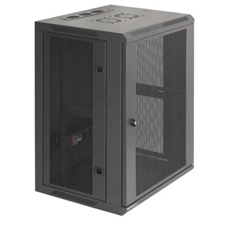 RACK SERVER INDORACK WALLMOUNT WIP4515S 15U DEPTH 450MM SINGLE WITH PERFORATED DOOR RACKMOUNT 15U