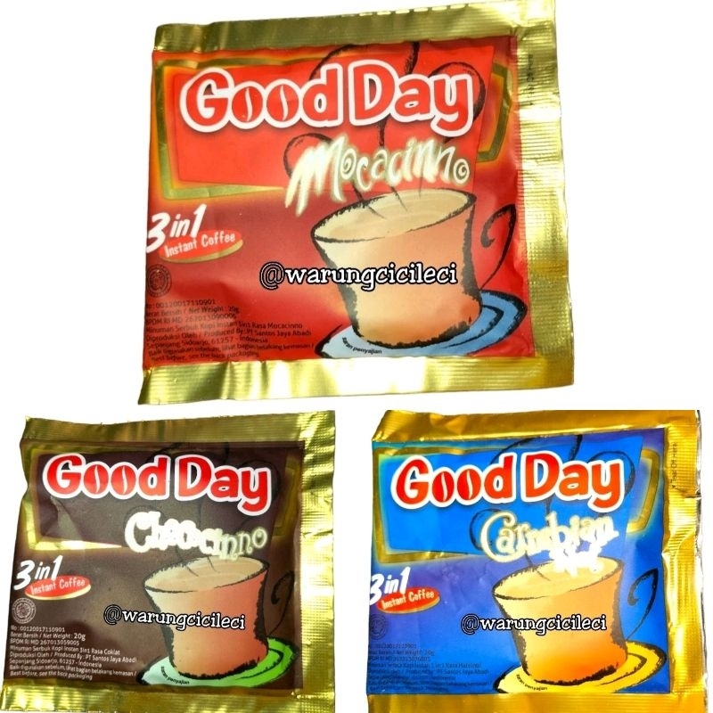 

GOOD DAY / GOODDAY KOPI INSTAN 20g