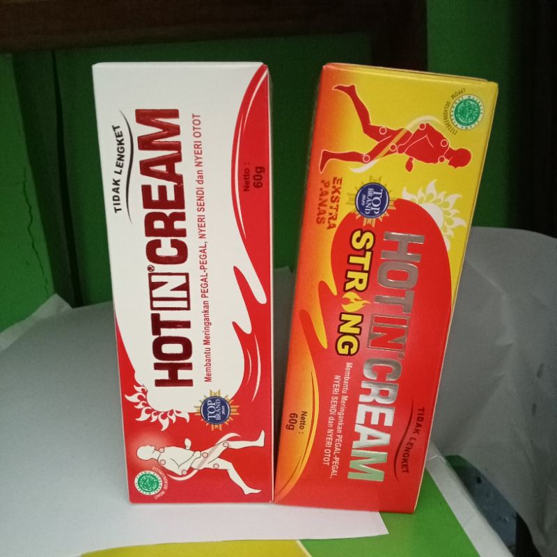 HOT IN CREAM 60GR & HOT IN CREAM STRONG 60GR TUBE