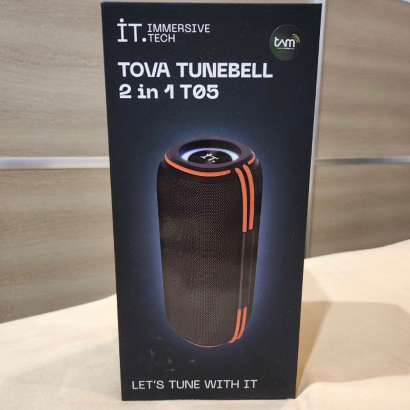 Speaker Bluetooth Tova Tunebell 2 in 1 T05