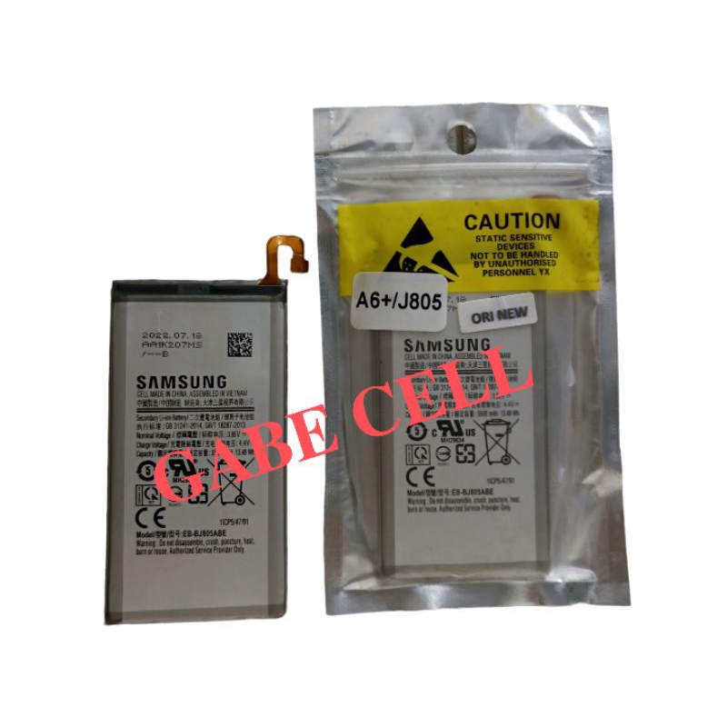 BATERAI SAMSUNG A600/J800/J600 2018 SAMSUNG A6 PLUS A6+/J6/J8/A6