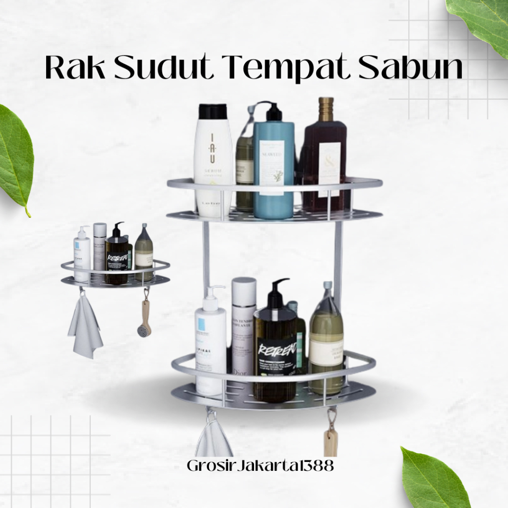 Rak Kamar Mandi Rak Kamar Mandi Tempel / Tempat Sabun Kamar Mandi Rak Sabun Kamar Mandi