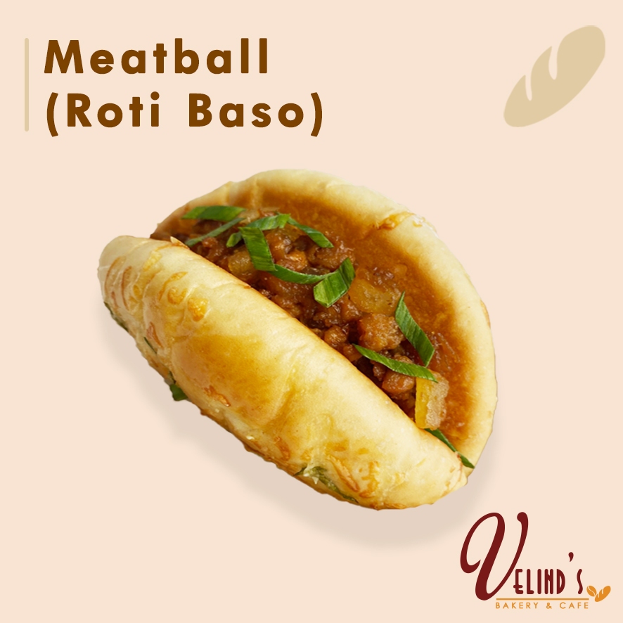 

Meatball/ Velind's Bakery/ Roti Baso (Daging sapi)