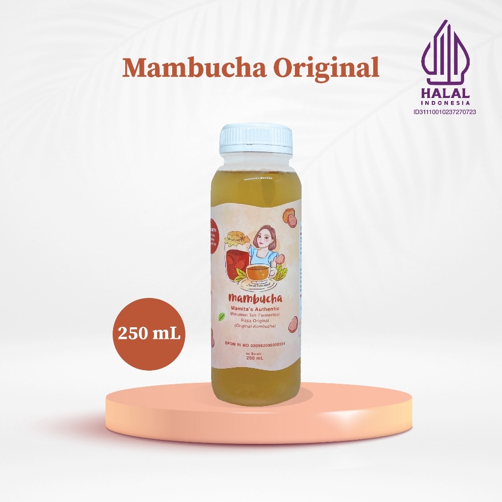 

Kir!m L@ngsung Kombucha Original Mambucha 250ml [300]