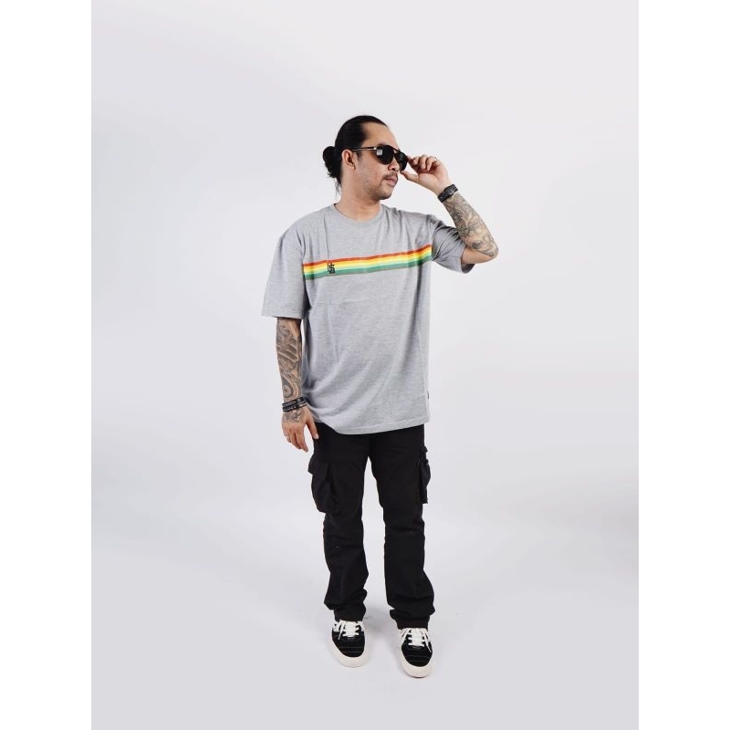 Unscarred T-Shirt RAINBOW / Unscarred Kaos Misty Oversize / Kaos Distro Original