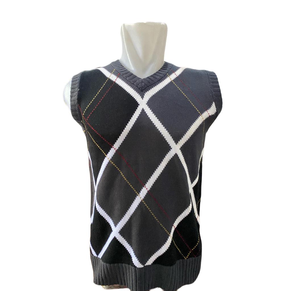 ROMPI SIDO MOTIF PINGGIR KOTAK/ROMPI RAJUT/ ROMPI RAJUT COWO/VEST/VEST PRIA