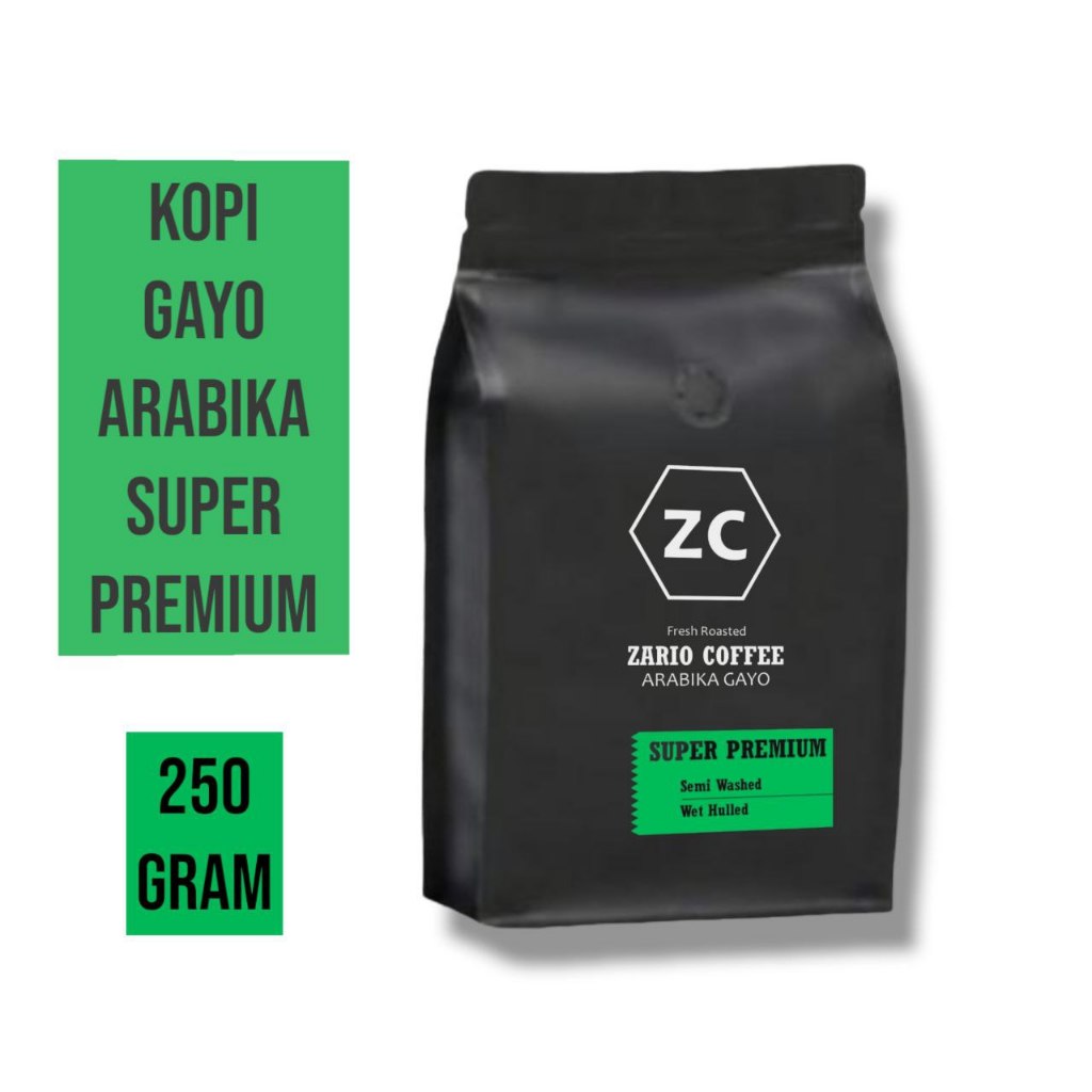 

Kopi Arabika Gayo Super Premium Spesial Zario 250 gram