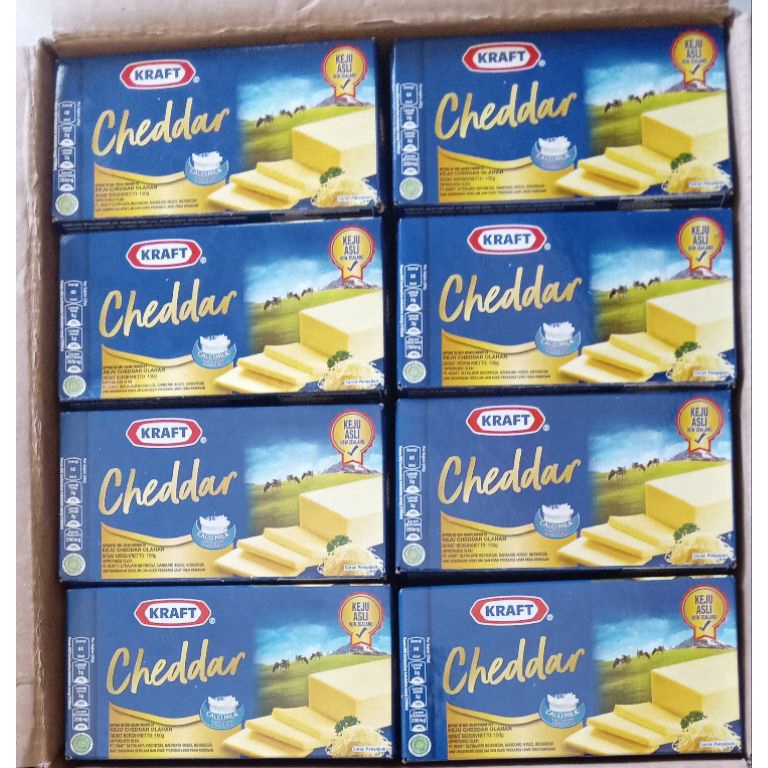 

AR37100 Keju Kraft Cheddar 150gr (EXPIRED DESEMBER 2023) 5766