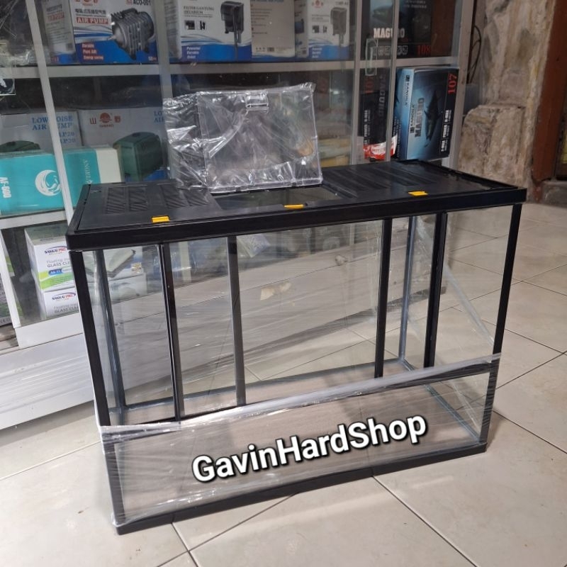 Nikita Star Glass Pet Terrarium kandang reptil uk 60 cm khusus kurir instan