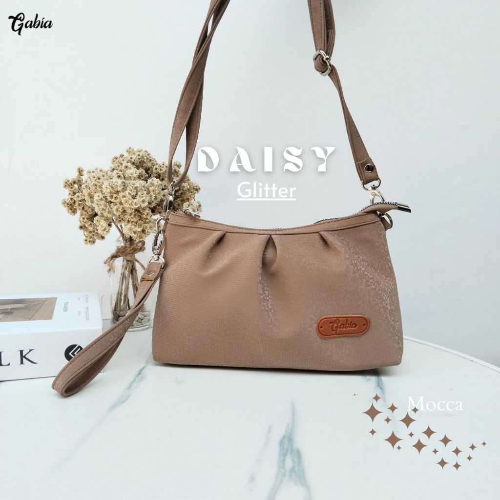 Daisy Glitter bag by gabia tas 2in1 bag tas selempang wanita clutch bag dompet pouch