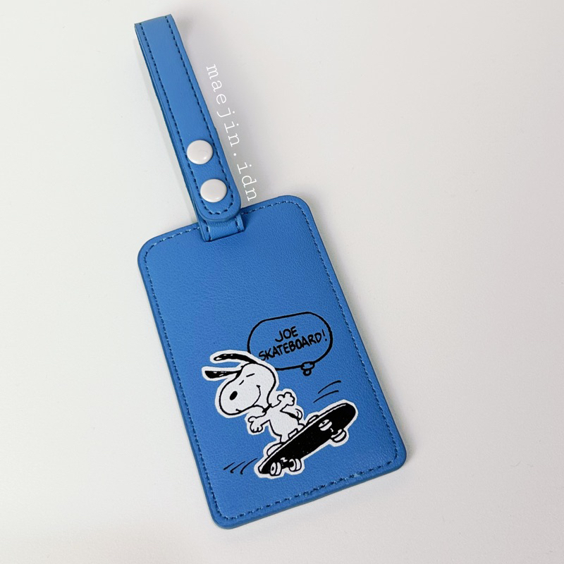 

ID Card Holder Snoopy Baskin Robbins x Peanuts KOREA Joe Cool BLUE