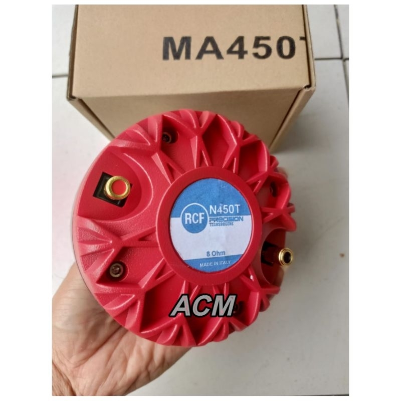 TWEETER DRIVER RCF MA450T 8 OHM 60 WATT SYSTEM DRAT N450T N 450 T