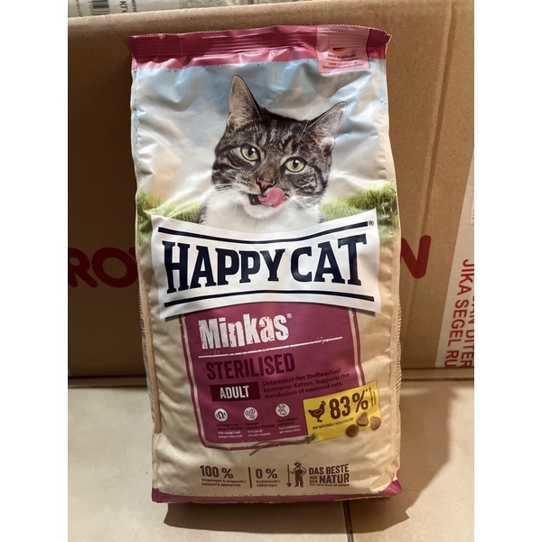 happy cat minkas steril sterilised adult 1.5kg