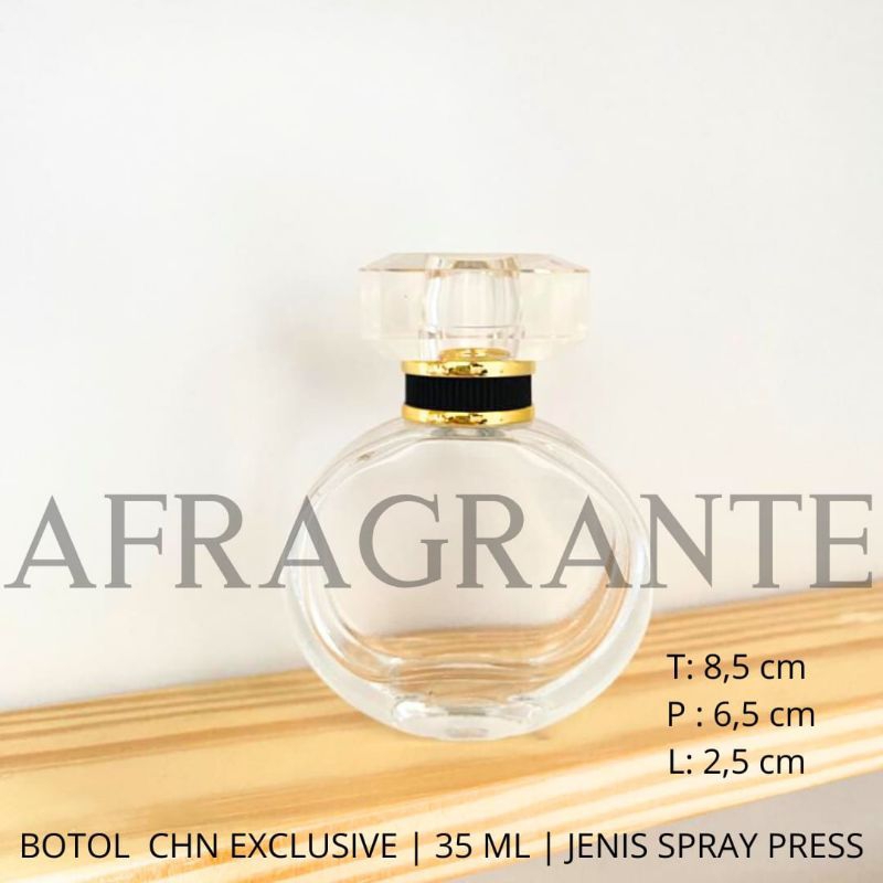 botol parfum chnl exclusive 35 ml press-botol parfum mewah 35 ml-botol parfum acrylic 35 ml-botol parfum elegant 35 ml-botol parfum press-bottle perfume 35 ml