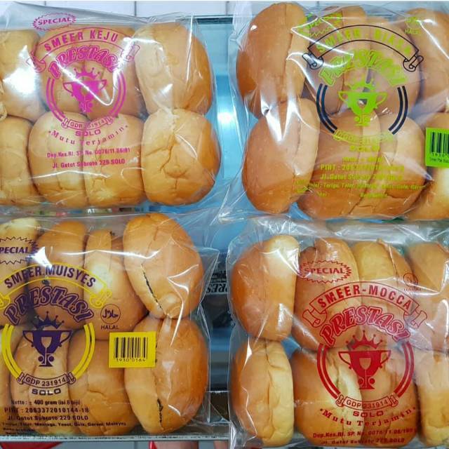 

Roti Smeer / Roti Semir Pack Roti Prestasi Isi 8
