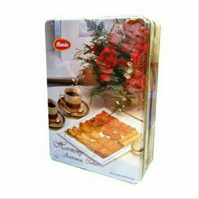 

Monde harmoni assoartmen cookies aneka biskuit kaleng 850 gr