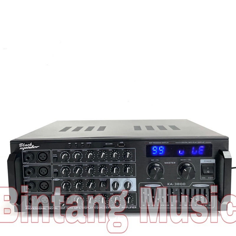 amplifier blackspider ka3800 original KA 3800 blackspider