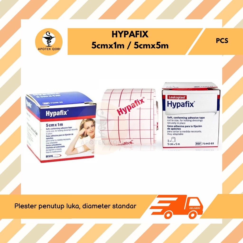 HYPAFIX PLESTER 5CMx5M & 5CMx1M