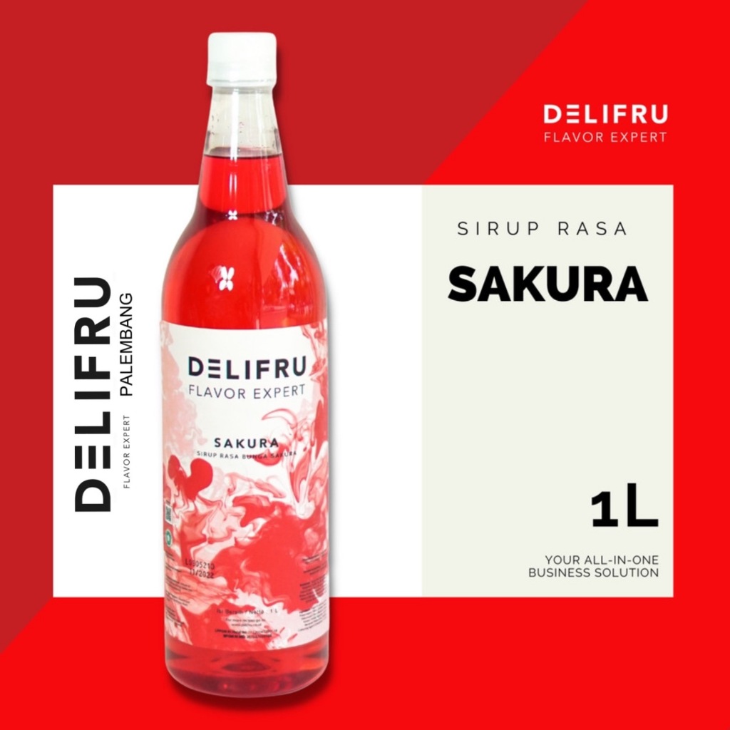 

Delifru Syrup Sakura - Sirup Sakura 1 Liter Rp112.500