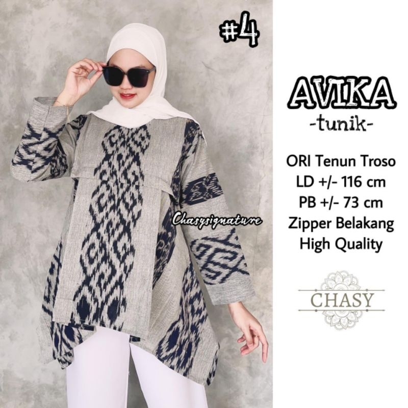 Blus Tenun Tunik Tenun Dress Tenun Etnik Avika Tenun Troso Batik Kuliah Batik Kerja Kantoran Batik M
