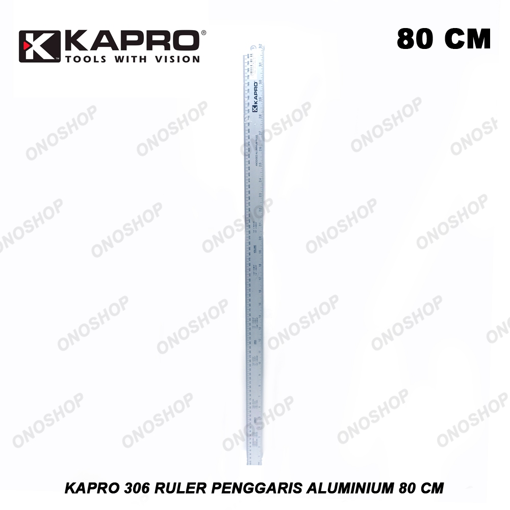 

Kapro 306 Ruler Penggaris Aluminium 80 cm