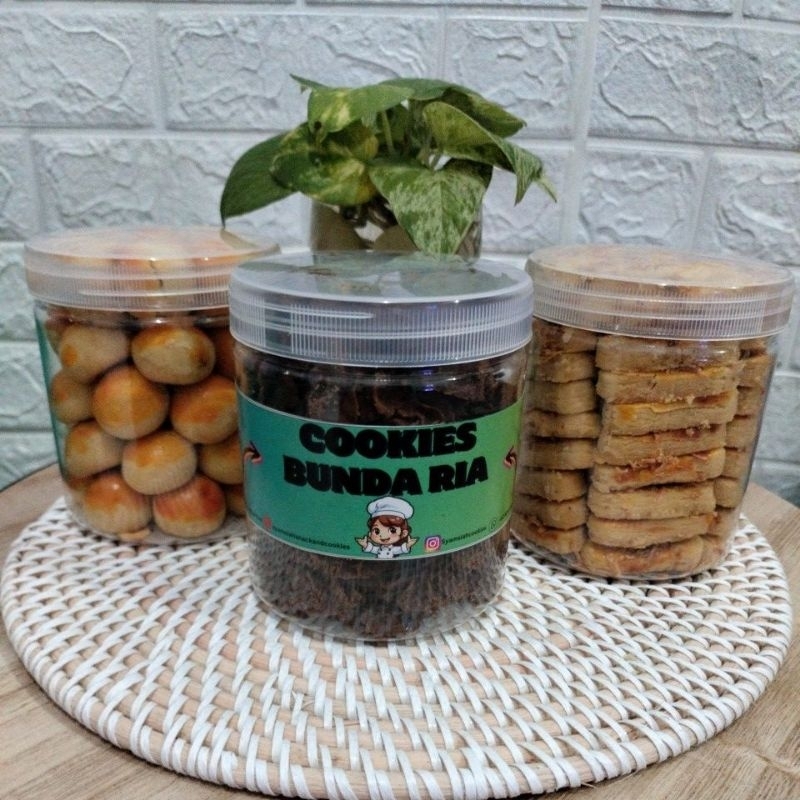 

paket 3 toples.nastar.semprit coklat.castangel.uk 600 ml