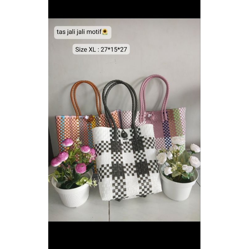 Tas jali jali motif size XL ✨