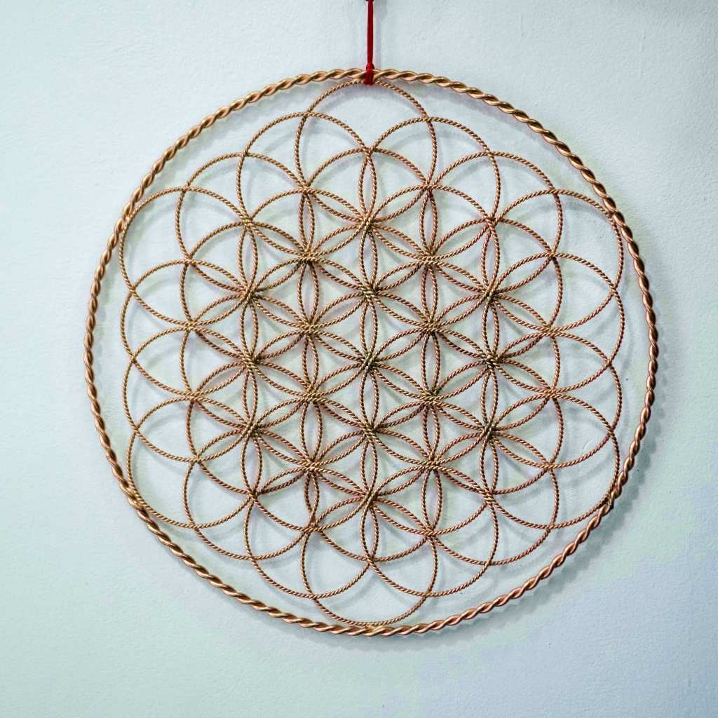 TENSOR RING FLOWER OF LIFE - THE CYCLE OF CREATION AND THE INTERCONNECTEDNESS OF ALL LIFE