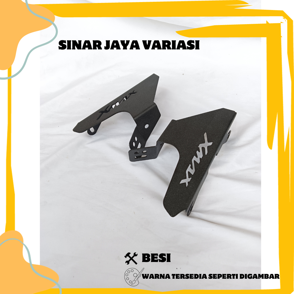 BREKET BRACKET LAMPU TEMBAK MOTOR YAMAHA XMAX 250