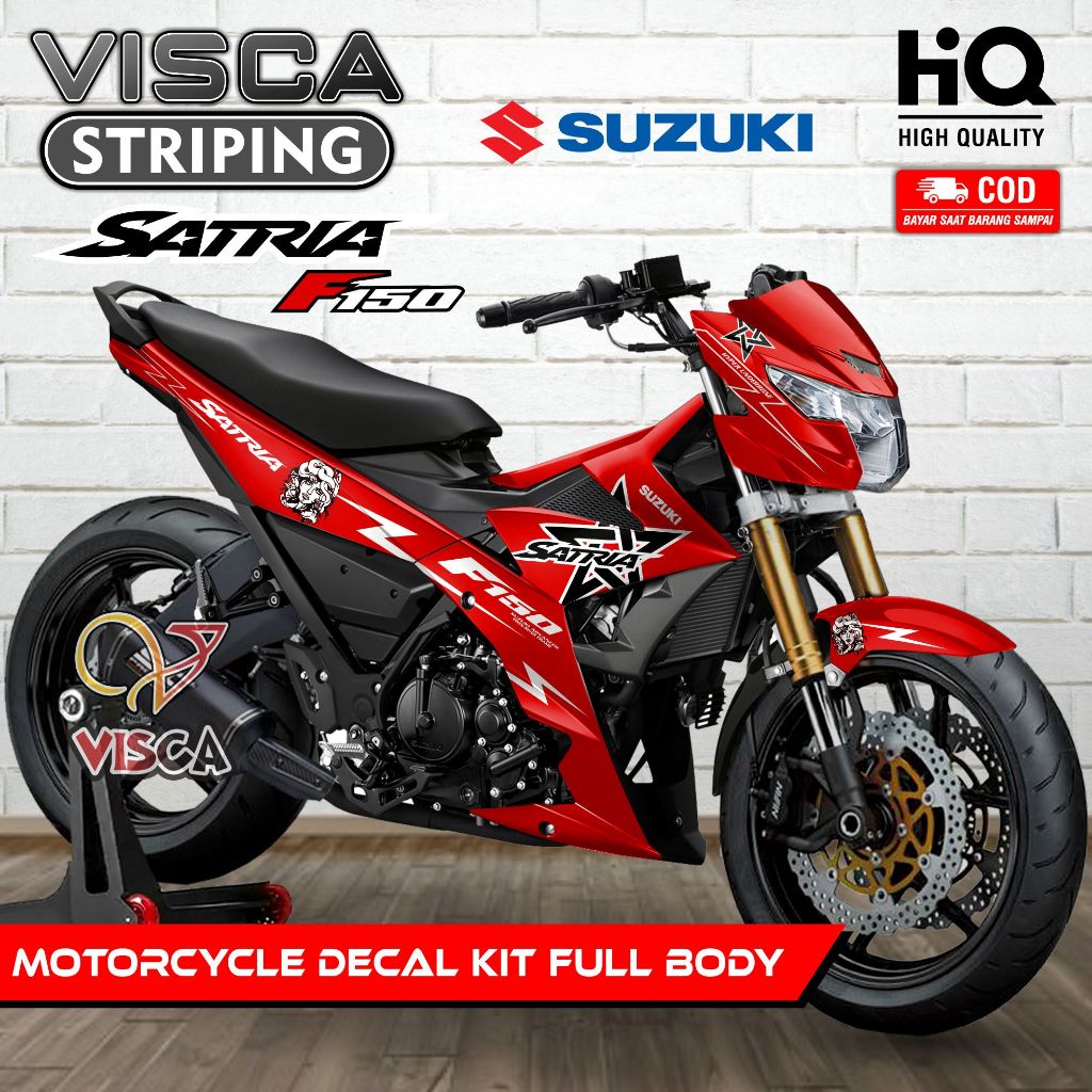 Decal Satria FU FI NEW Full Body - Stiker Satria FU FU FI NEW Full Body - Dekal Satria FU FU FI NEW 