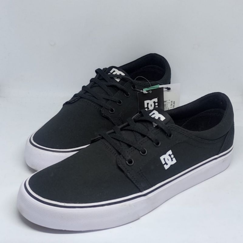 DC TRASE TX BLACK WHITE UNISEX SNEAKERS ORIGINAL