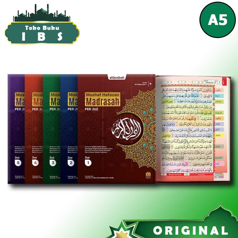 A5 Al Quran Madrasah Hafazan Per Juz Non Terjemah | Al Qosbah | Quran Hafazan Perjuz | Alquran Hafal