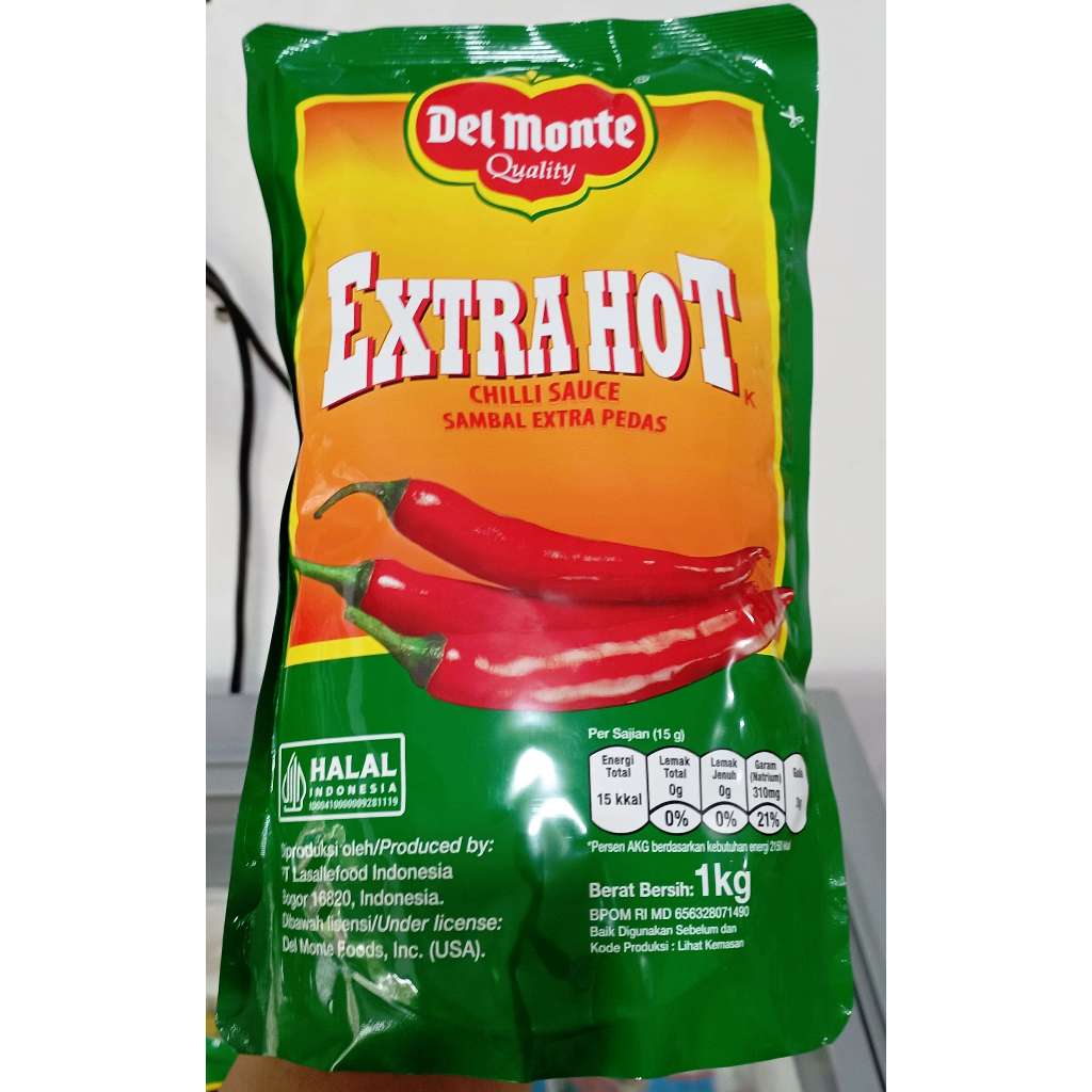 

Del Monte Saus Sambal / Del Monte Extra Hot 1Kg