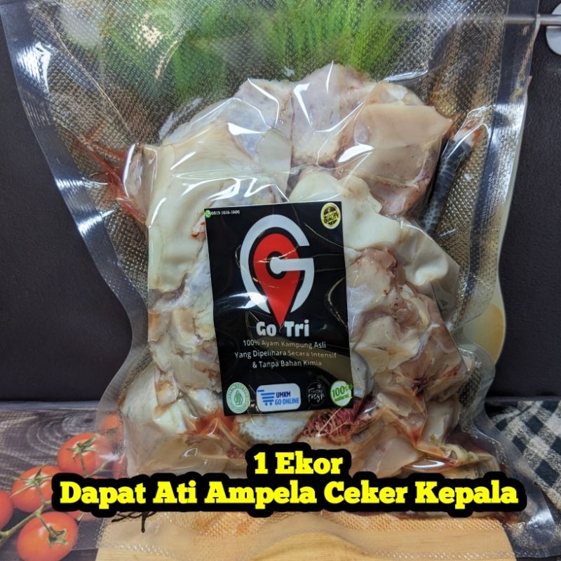

Ayam Kampung Asli Organik Potong SOP/Rica-Rica