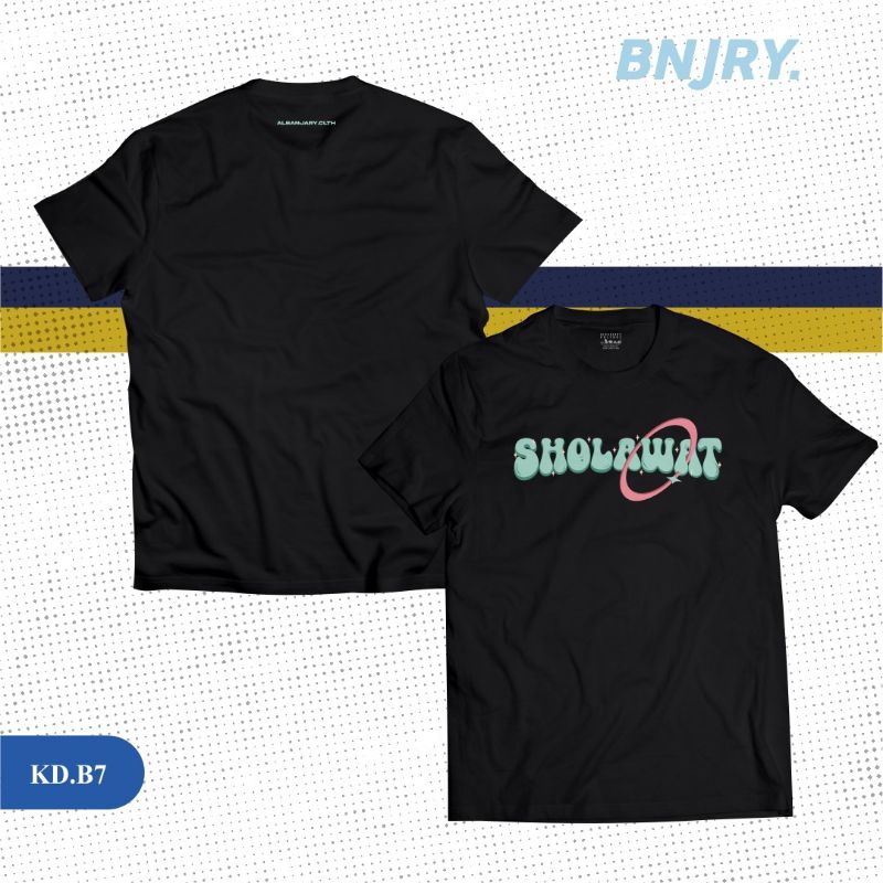 baju Kaos dakwah santri ngopi islami punokawan banjari sholawat pria murah