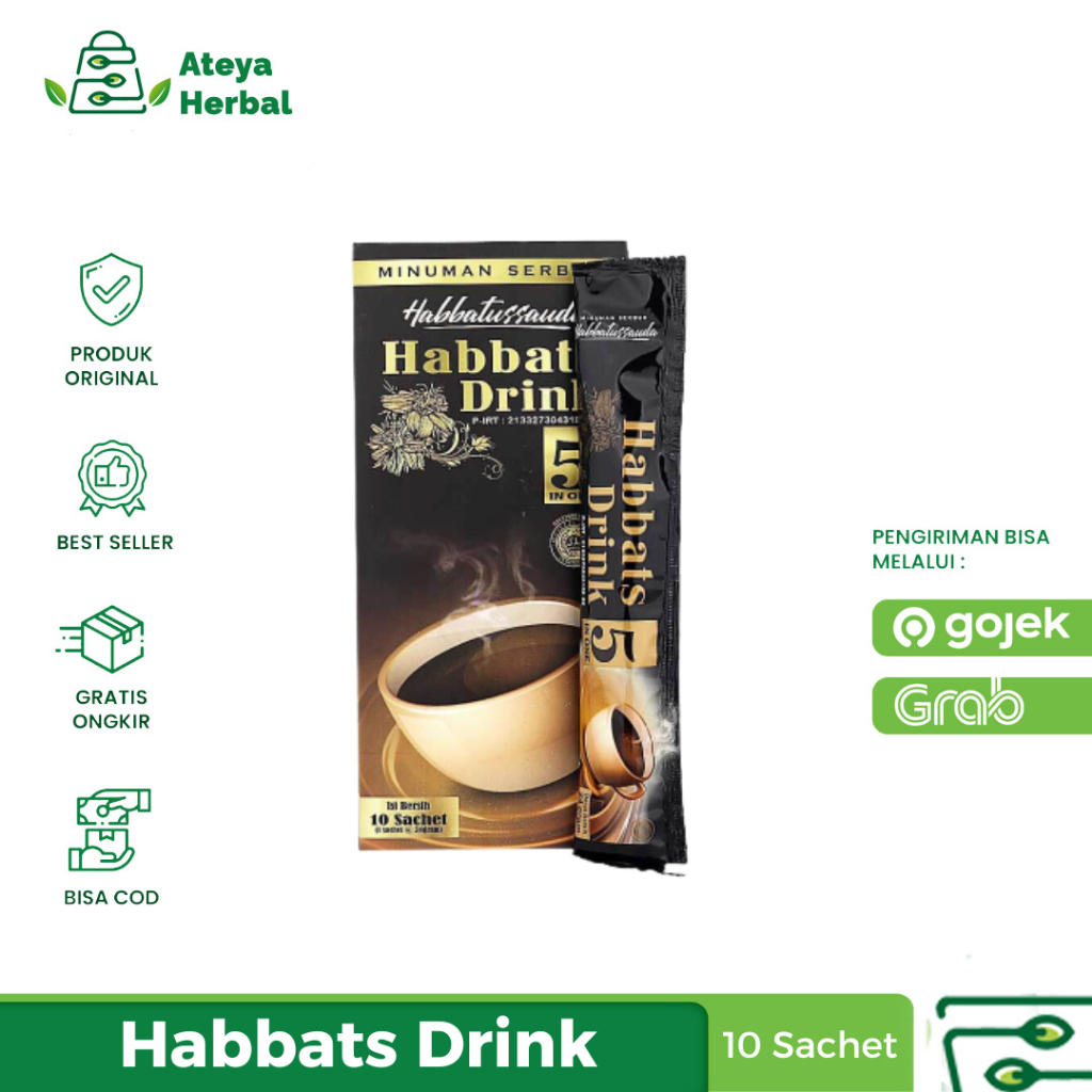 

Habbats Drink | Minuman Herbal Habbatussauda | 10sachet