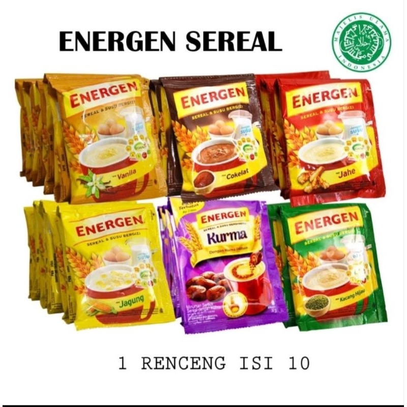 

ENERGEN kemasan renteng