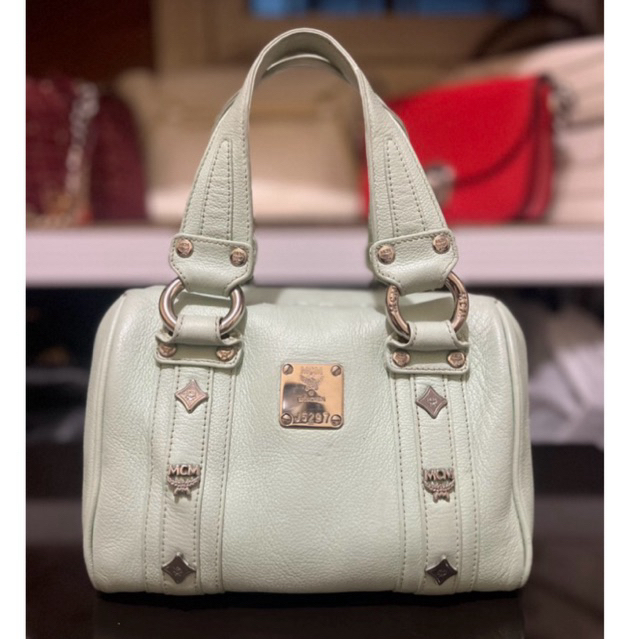 MCM Speedy Top Handle Bag