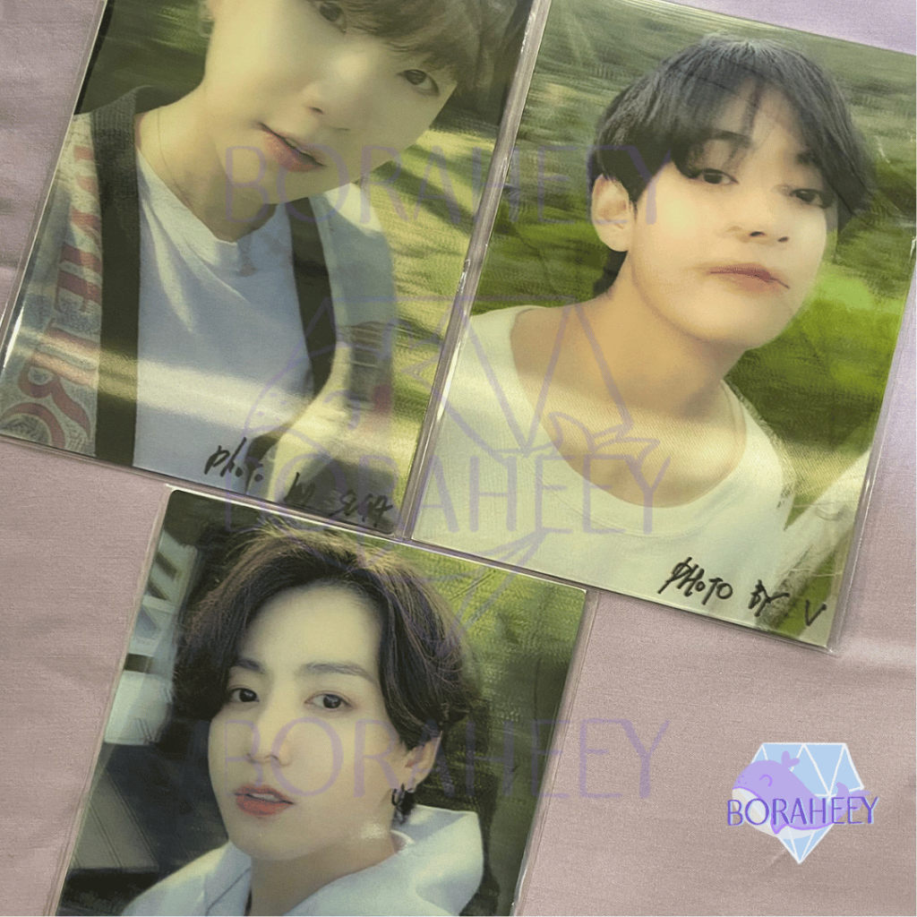 [READY] OFFICIAL LENTICULAR POSTCARD PHOTOCARD BTS LOVE YOURSELF ANSWER LY BE JUNGKOOK SUGA V