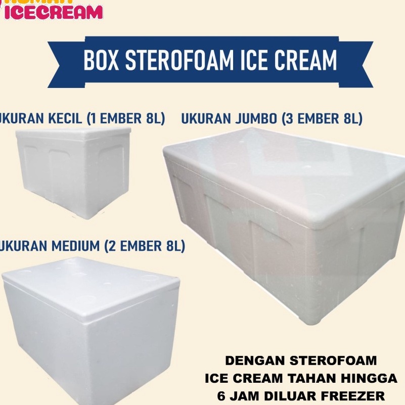 

TIPE EGT118 Box Sterofoam Ice Cream