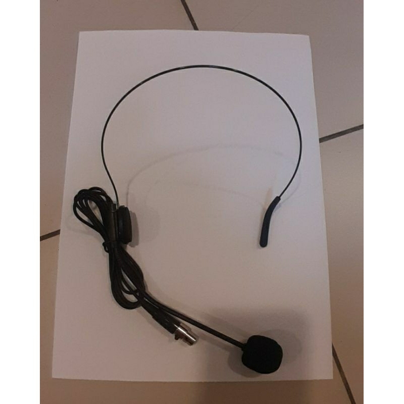 Headset lidi 3 pin untuk mic wireless