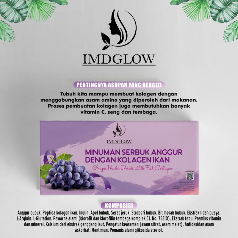 Collagen IMD GLOW ori 100%