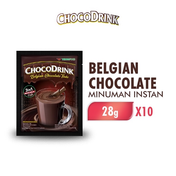 

Chocodrink Minuman Bubuk Coklat 28 gr isi 10 pcs Ready