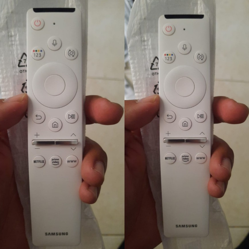 Remote Tv Samsung The Sero Qled Tv dengan tombol Rotation Original Berkualitas