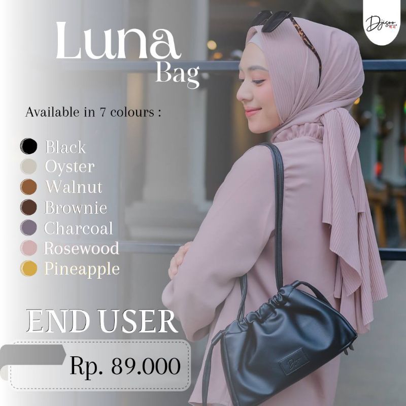 TAS WANITA // TAS PUNDAK// MINI BAG// LUNA BAG BY DJISOO