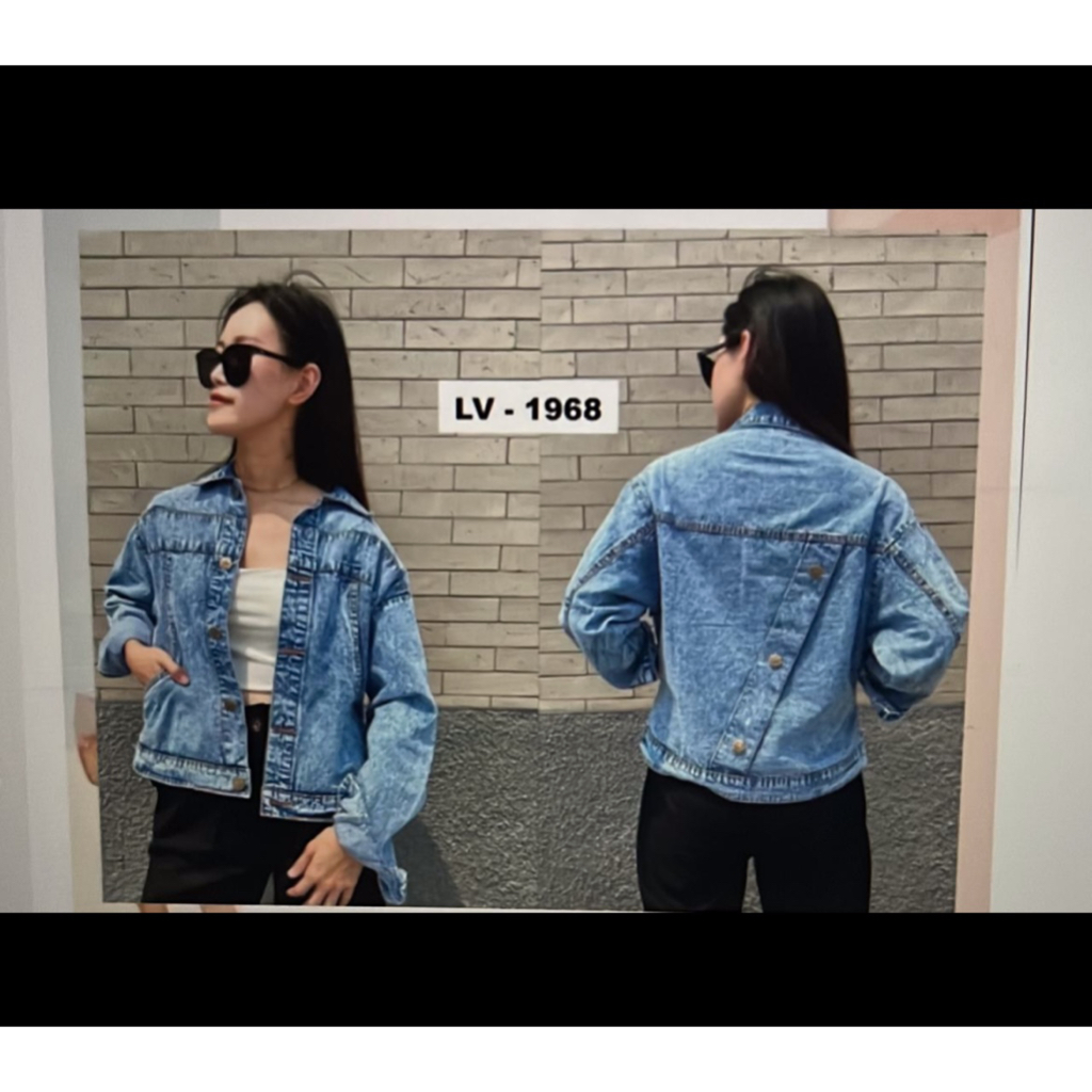 Reject sale jacket jeans kode 1968