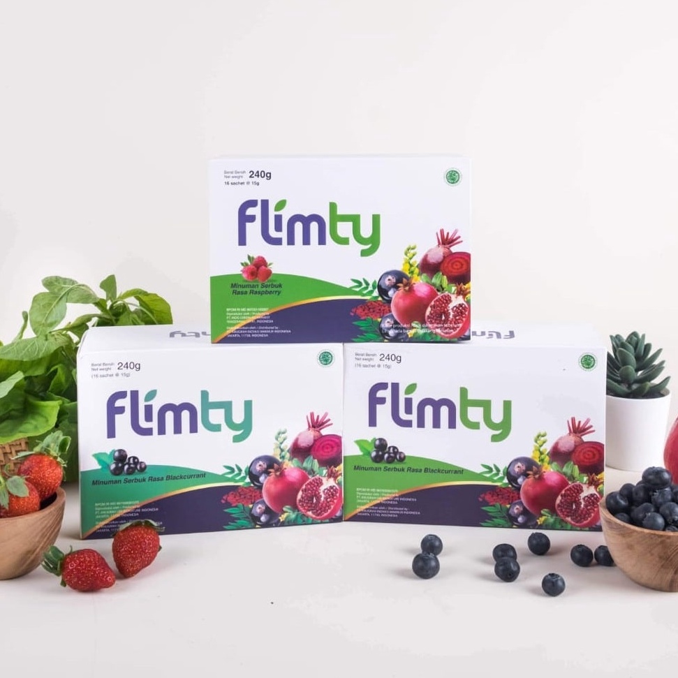 

[NTJ95] Flimty Fiber | Minuman Diet Pelangsing BPOM HALAL Detox Original - Sachet 33