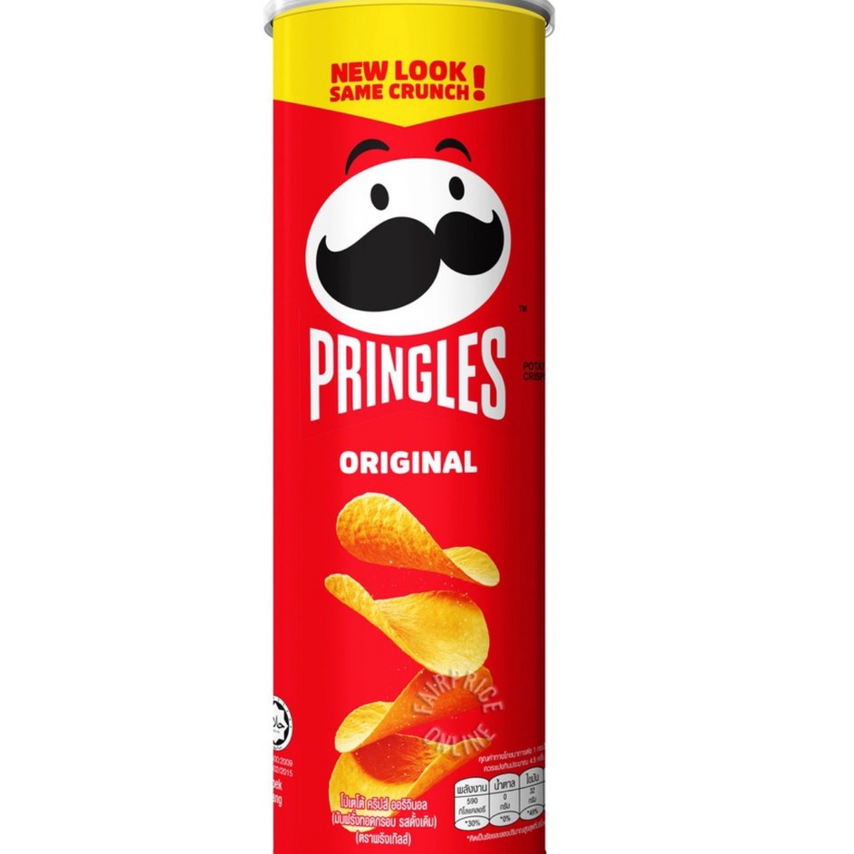 

Laris Pringles Snack Kentang - Netto 102 gr